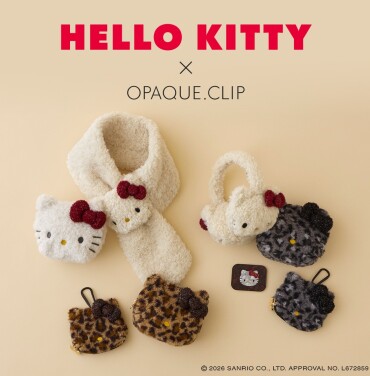 【HELLO KITTY×OPAQUE.CLIP】コラボレーションアイテム10/1発売！
