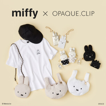 【miffy×OPAQUE.CLIP】コラボレーションアイテム