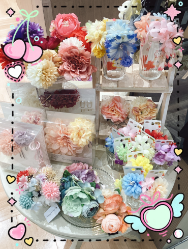 浴衣にオススメ🎇ヘアアクセサリー