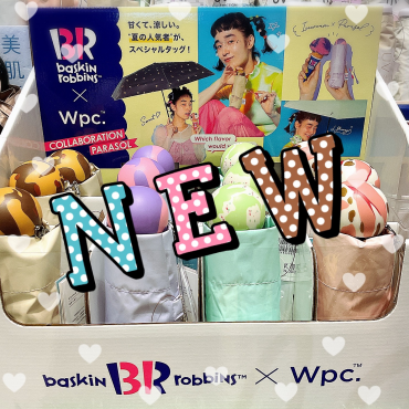 サーティワン×Wpc.🍨折りたたみ傘入荷しました✨