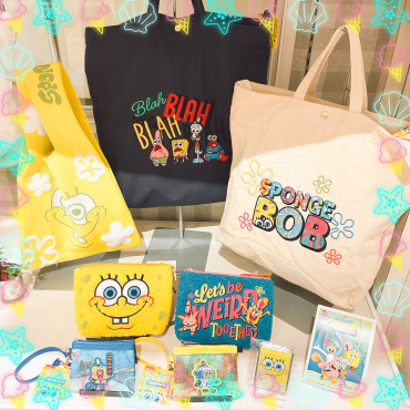 『スポンジボブ』グッズ販売中です🏖️