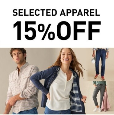 SELECTED APPARELS 15%OFF