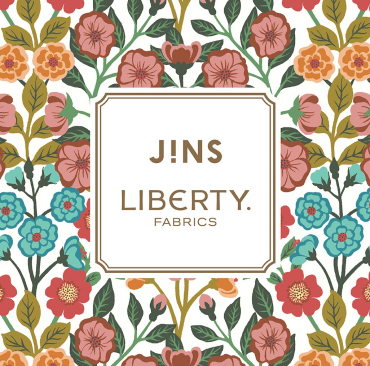 時代を超えて愛される英国リバティ社とJINSのメガネに新柄が追加！