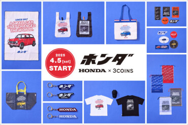◤◢◤◢◤ Honda × 3COINS ◢◤◢◤◢ 