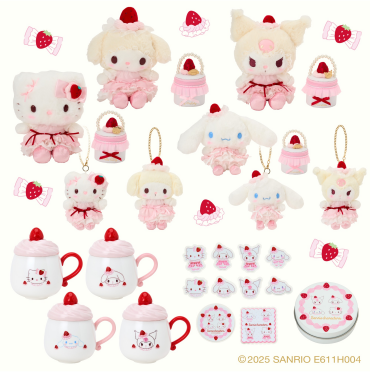 いちごホイップケーキデザインシリーズ