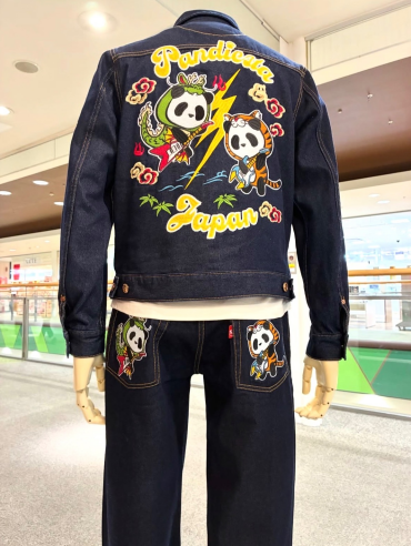 パンディエスタのデニムセットアップ入荷しました🐼