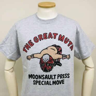 グレート・ムタ　ムーンサルトTシャツ再入荷！！