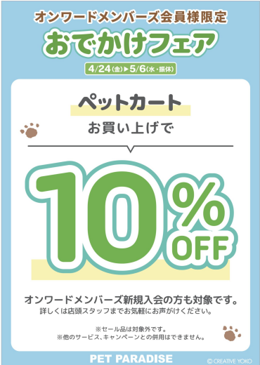 🚙お出かけフェア開催中🚙