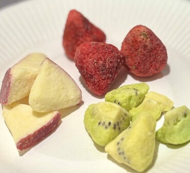 チョコとフルーツの絶妙なバランスです。