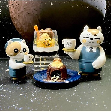 【スタッフおすすめ商品】「満月珈琲店 マスター＆こまんげつ フィギュア」＆「ミニチュアデザート Vol.2」入荷しました！