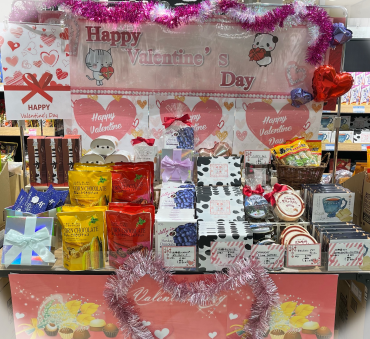 バレンタインコーナー開催中💕